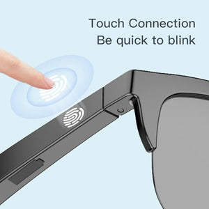 Experience Ultimate Connectivity: Smart Glasses with Wireless Bluetooth, Polarized Lenses, and Hands-Free Calling, Perfect for Men and Women on the Go!