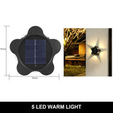 Experience the Perfect Outdoor Illumination with Our Solar Wall Lamp