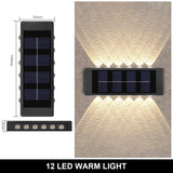 Experience the Perfect Outdoor Illumination with Our Solar Wall Lamp